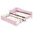 Twin Size Upholstered L-Shaped Upholstered Daybed with Pop Up Trundle-2035765049