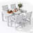 67” HDPE Outdoor Dining Table With Umbrella Hole-367096038