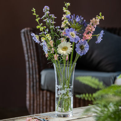 Dartington Crystal Bloom Table Vase