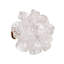 Clear Glass Flower Wall Art