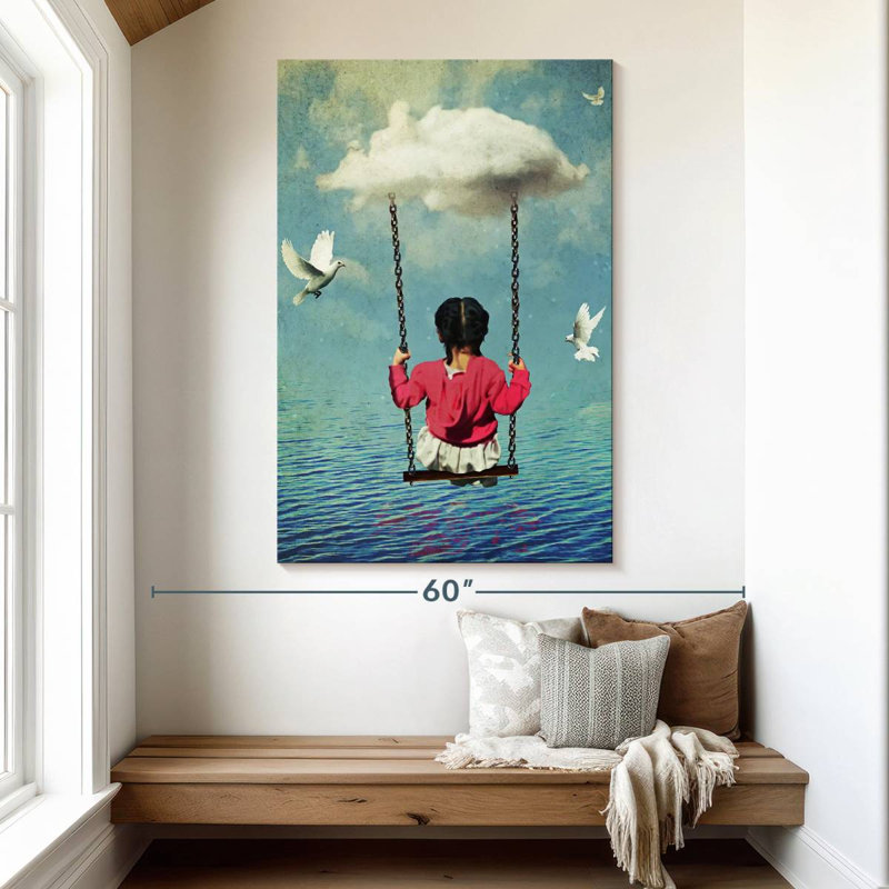 Kelan The Traveler Swing, 51" H x 34" W