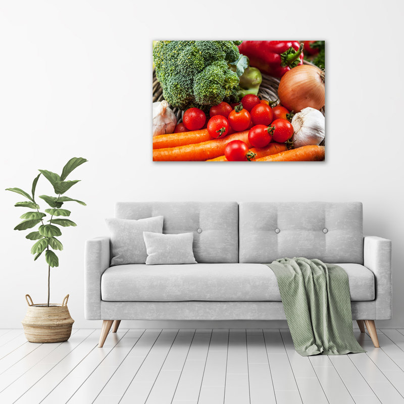 Vegetables - No Frame Print on Canvas