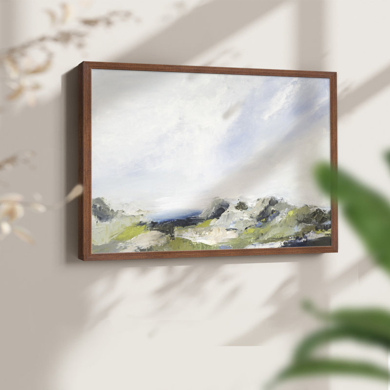The Earth Sings -Framed Print - Restickable, Walnut, 22" H x 28" W
