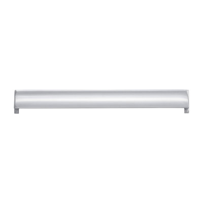 Parkview Collection Cup Pull - 5-1/16" & 6-5/16" Center to Center Cabinet Pull Chrome - Transitional Hardware for Drawers & Cabinets