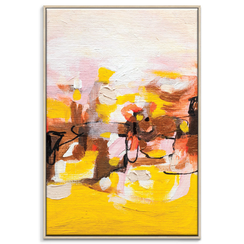 Amanada Morie - Painting on Canvas, Timber, 76cm H x 51cm W