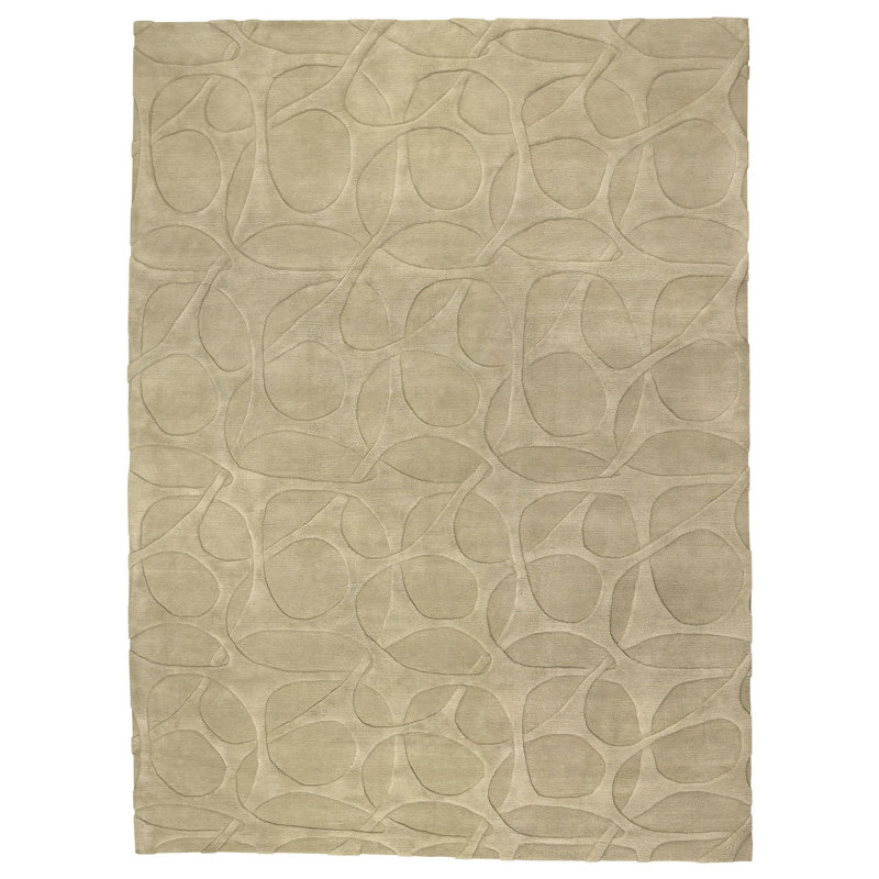 Molecular Wool Area Rug, Rectangle 10' x 14'