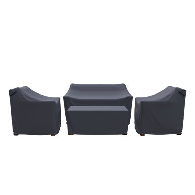 Lanie Eucalyptus Outdoor Conversation Sets Group Seating Patio Furniture Covers