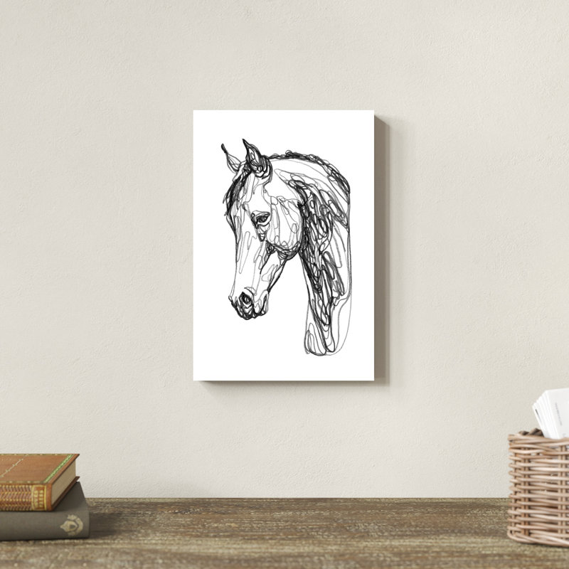 Equine Contour II, H 12 po x l 8 po
