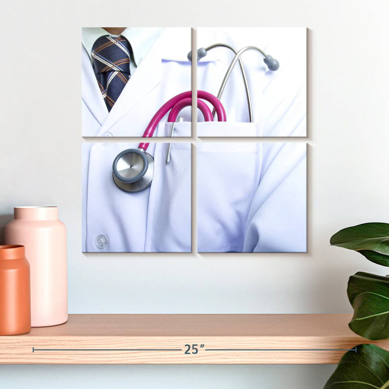 Alcaraz Stethoscope In A Pocket, 18" H x 18" W