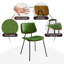 Chaise d'appoint Brantson-1850876705