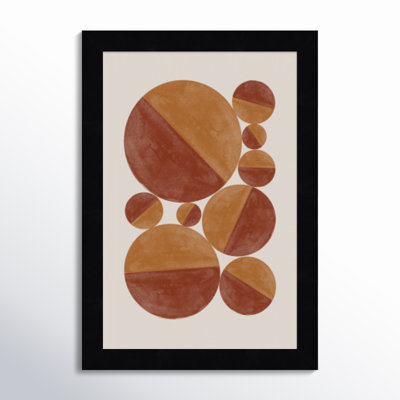 Paley "Burnt Orange Bols" Print