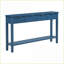 U_STYLE Table basse en MDF avec 4 tiroirs lisses Tablette inférieure, pieds en pin - Rangement peu encombrant pour le salon