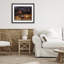 «Spooky Ghsters & Autumn Campfire», reproduction sous verre encadrée, design par Billy Jacobs-1308562469-1308562468