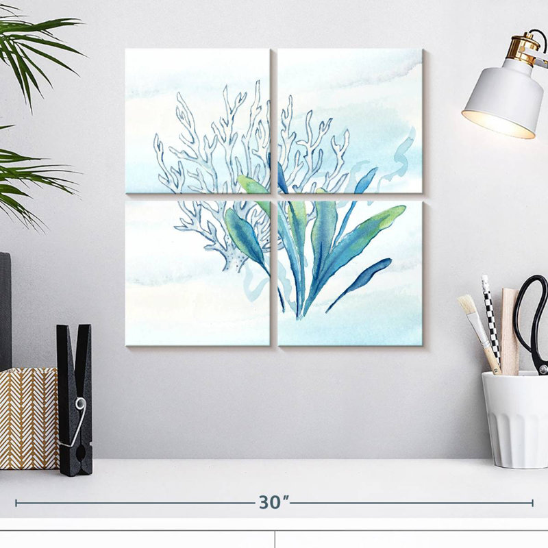 Brampt Great Blue Sea VI, H 18 po x l 18 po