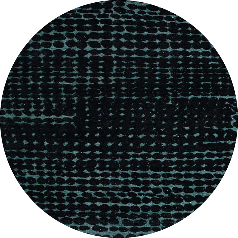 Tapis abstrait moderne 5099, Rond 7 pi