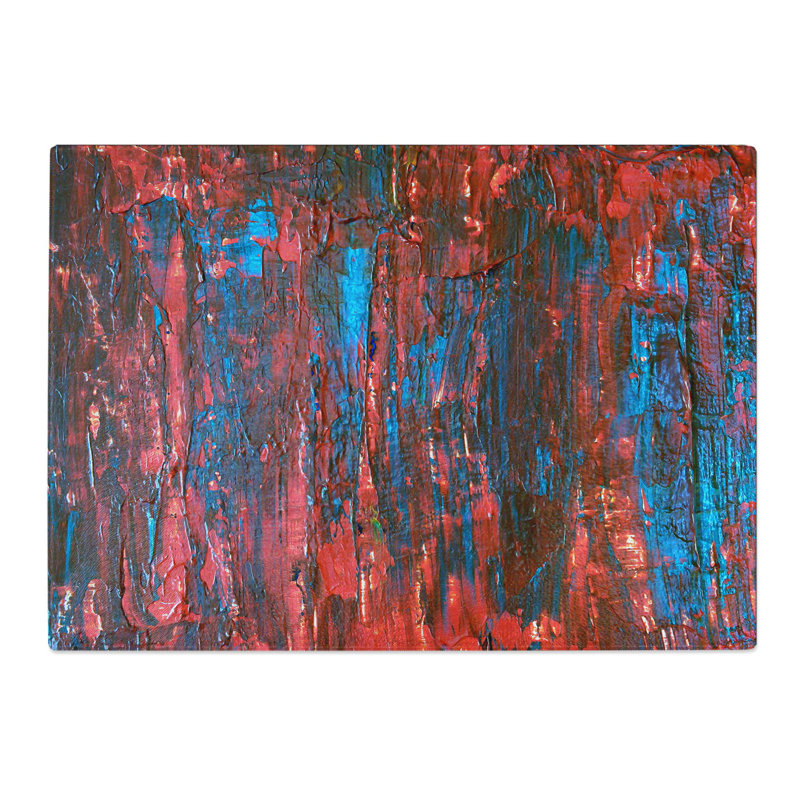 Tempered Glass Art Painting Vol.149 Chopping Board, 39 cm W x 28.5 cm L