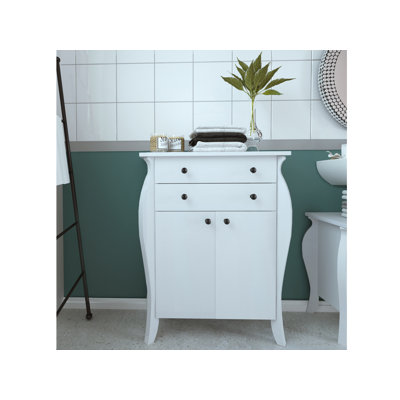 Bowin 35.43'' Tall 2 - Door Accent Cabinet