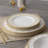 Noritake Trefolio Gold Set of 4 Salad Plates, 8-1/2"