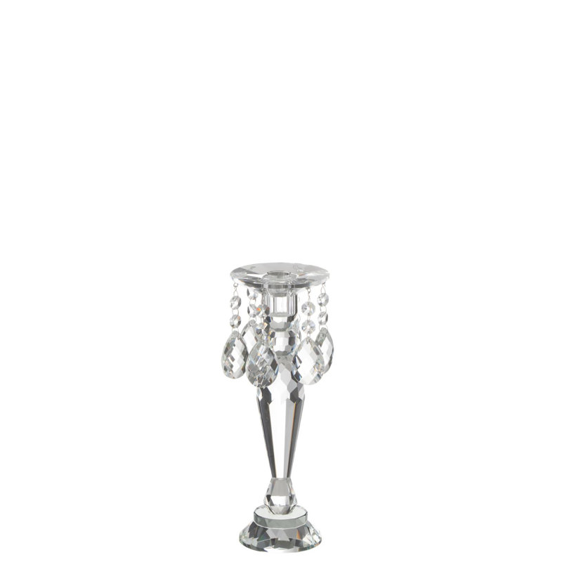Crystal Tabletop Candlestick