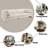 Jaeda Beige Linen Sofa