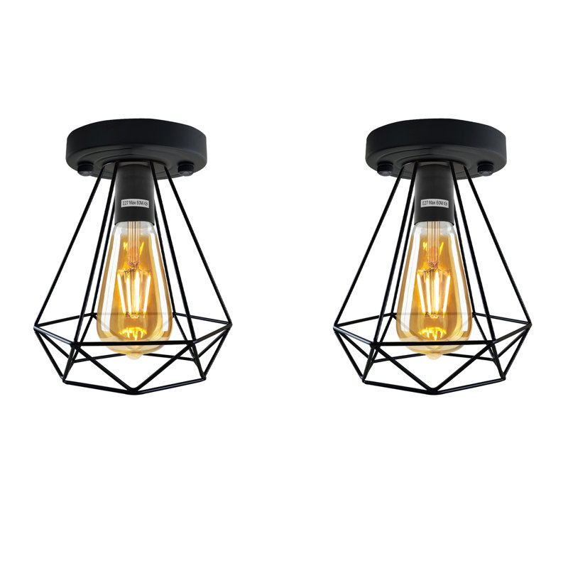 Baylie Semi Flush Mount, Yes