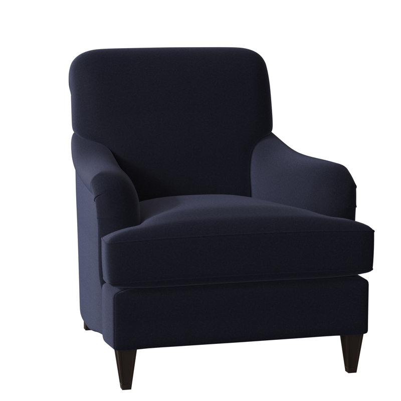 Bristol Upholstered Armchair, American Walnut, Margaret Uniform