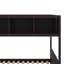 Lit superposé simple sur double avec tablettes et deux tiroirs-301187074