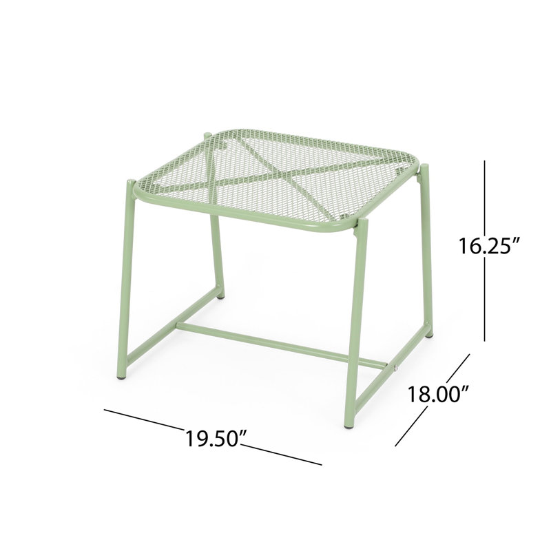  Ensemble de conversation d'extérieur 3 pièces, Vert