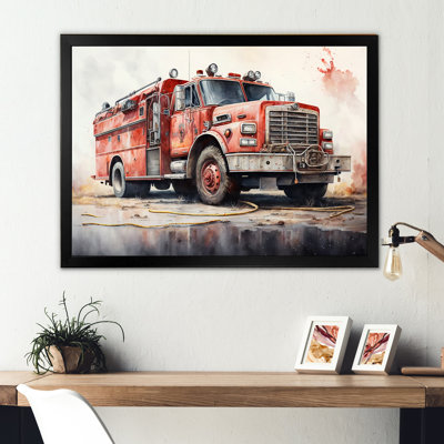 " Fire Truck'S Fiery Pursuit II "