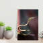 Curious Green Snake Contemporary Snake Wall Art Print by Fauzan Maududdin - Print-1992509832
