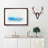 Waves from the Boat in Abstract - Picture Frame Graphic Art Print-55761444-55761443