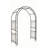 Scendor Decorative Metal Garden Arch With Scrollwork 94.5" H X 64.9" W