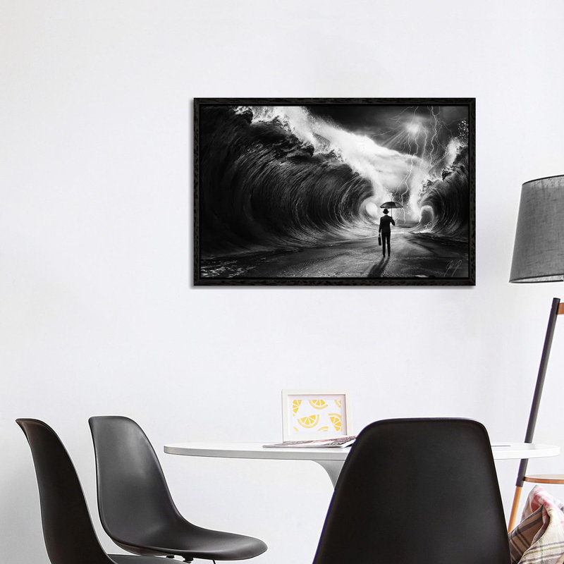 Modern Moses I by Kathrin Federer - Print on Canvas, Black Framed, 101.6 cm H x 66.04 cm W