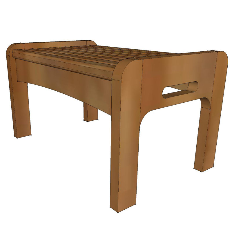 Iyanna Teak Step Stool