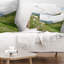 Coussin des montagnes du nord du Caucase - impression de paysage