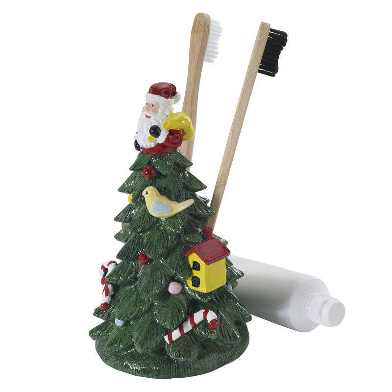 Spode Tree Toothbrush Holder