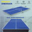 Plateau de table de ping-pong RayChee 84 po avec filet et rembourrage en mousse de qualité supérieure-98754328