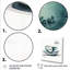 «Green Green Teacup Delight II», art mural Chine-865817341-865817336