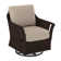 Fauteuil pivotant large de 32 po Boca