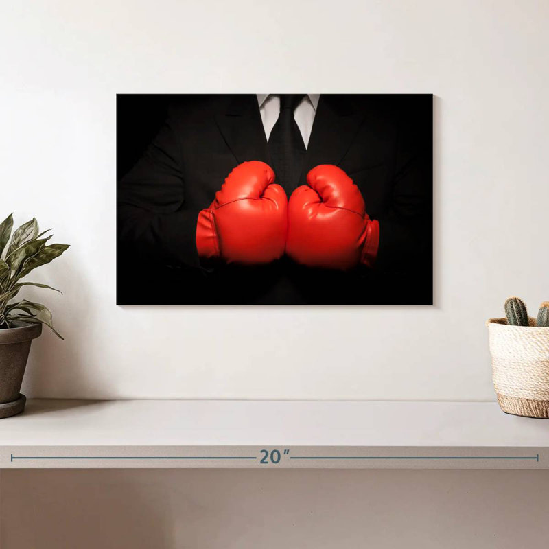 Boxer homme d'affaires Sireci, H 8 po x l 12 po