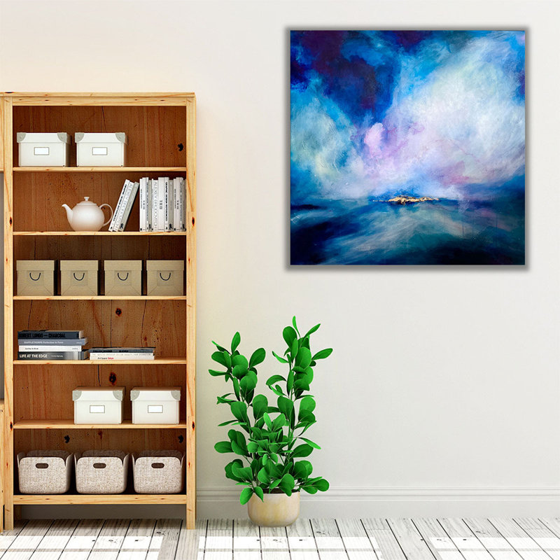 Seascape Lumiere - reproduction d'art sur toile, H 40 po x l 40 po