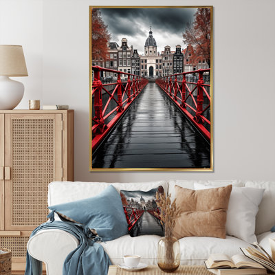 Amsterdam, paysage urbain magnifique I - impression