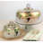 Grapes 'n Vines Glass Cake Stand