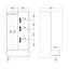Parley 2 Door Manufactured Wood Wardrobe