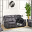 Causeuse en microfibre Zubaida Power Motion