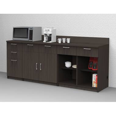 Breaktime 72'' W x 79'' H Kitchen Cabinet Set