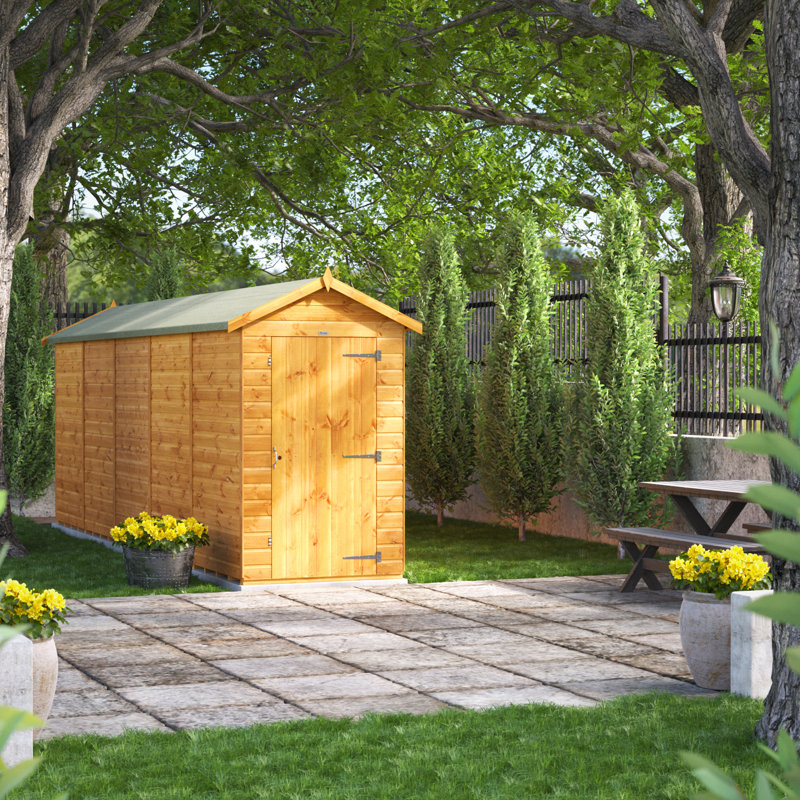 Powersheds 20 x 4ft Timber Tongue & Groove Windowless Garden Shed