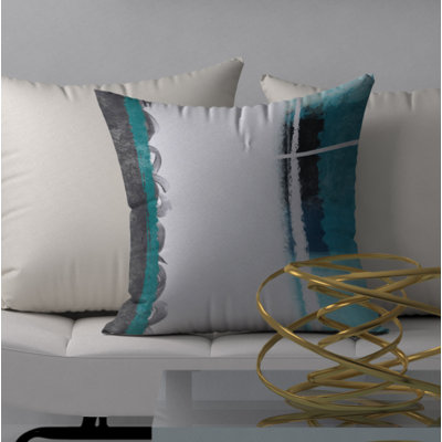 Housse de coussin décorative carrée et insert Coy