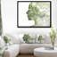 «Lady Combined with Green Tree», reproduction d'impression sur toile-26692729