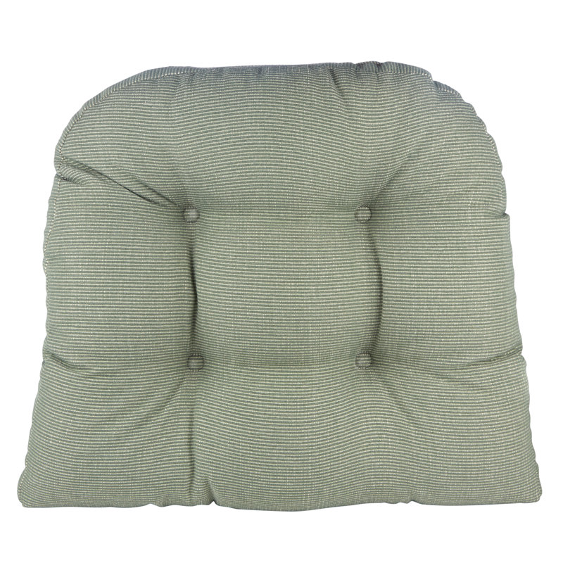 Outdoor Lounge Chair Cushion, Celadon